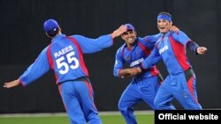 Afghanistan-- Afghan cricket team won the supper 4 UAE championship, 14February 2010 