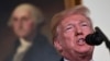Donald Trump vorbind vinieri 13 aprilie la Casa Albă despre riposta americană militară americană la atacul chimic al armatei siriene din 7 aprilie.