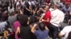 Armenian Police Clear Street Protest