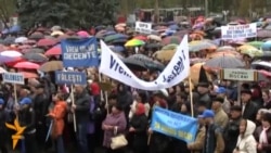 Protest al profesorilor la Chișinău