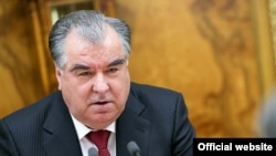 Tajik President Emomali Rahmon