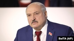 Belarusian leader Alyaksandr Lukashenka 
