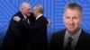 Каляж: Аляксандар Лукашэнка, Уладзімір Пуцін, Донаха О Бяхань, прафэсар Гарадзкога ўнівэрсытэту Дубліну, Ірляндыя