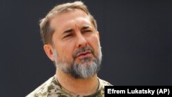 Luhansk regional Governor Serhiy Hayday (file photo)