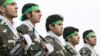 Members of Iran's Basij militia