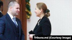 Victoria Iftodi cu Vladimir Cebotari, minsitrul justiției