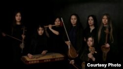 "Кырк кыз" мультимедиялык долбоорунун катышуучулары.