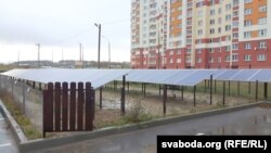 Сонечныя батарэі для аўтамыйкі