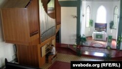 Новы арган у гарадзенскай кірсе