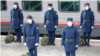 Russian military recruits arrive in Sevastopol, in Ukraine's Crimea, on November 24.