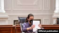 Претседателот на Сојузот на средношколци Бленди Ходаи.
