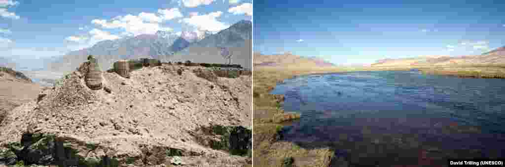 UNESCO noted the "so-called 'Pamir Knot,' a meeting point of the highest mountain ranges on the Eurasian continent," as a valuable site for geological study. The park is home to more than 1,000 glaciers, 170 rivers, and 400 lakes.