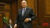 Armenia - Armen Sarkissian is seen in the parliament moment after being elected Armenia's next president, 2 March 2018.