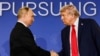 Президент США Трамп і очільник Росії Путін під час зустрічі на Алясці. США, 15 серпня 2025 року