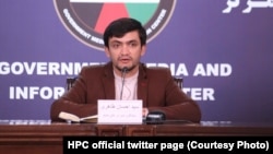 ارشیف، دافغانستان د سولې د عالي شورا ویاند احسان طاهري