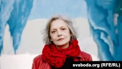 Noted political commentator Valeryya Kastsyuhova is one of the two women who could may be facing a decade in prison. (file photo)