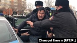 Задержания активистов в день выборов. 10 января 2021 года.