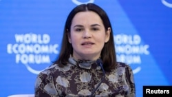 Svyatlana Tsikhanouskaya spent time in Tipperary as a child, where she was brought with other children from radiation-hit areas in Belarus following the Chernobyl nuclear disaster in Ukraine in 1986. (file photo)