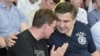 Голова Одеської ОДА Міхеїл Саакашвілі і його радник Олександр Боровик