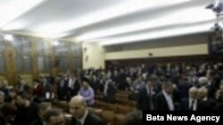 Prekid sednice Skupštine Srbije, 5. mart 2008 
