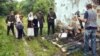 Під час зйомок фільму «Сталеві строфи Марка Боєслава» (фото Зіновія Бойчука)