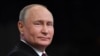 Владимир Путин на своей ежегодной пресс-конференции в Москве 14 декабря 2023 года.