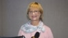 Ecaterina Mardarovici, directoarea executivă a Clubului politic al Femeilor „50x50”, iunie 2020.