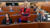 Анжеліка Мельникова виступає на Парламентській асамблеї Ради Європи у Страсбурзі, 30 січня 2025 року