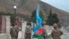 Azerbaijani servicemen in Nagorno-Karabakh earlier this year. (file photo)