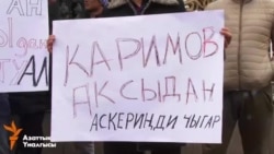Чек арадагы кырдаалга активисттер бушайман