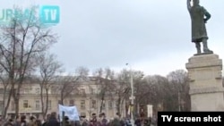 La Chișinău în decembrie 2009