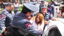 Opposition Candidate Hauled Away By Armenian Police