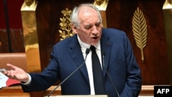 Francuski premijer Fransoa Bajru u skupštini, 8. septembar 2025. 