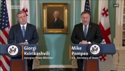 Pompeo Calls For Russian Withdrawal From Georgia's Breakaway Regions