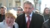 Alyaksandr Milinkevich is facing competition from his fellow opposition leaders