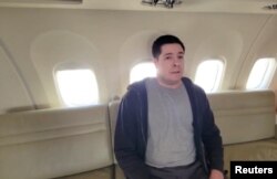 Arthur Petrov following his release on April 10